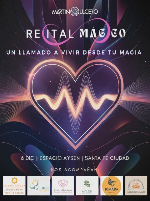 Recital Mágico: "Un llamado a vivir desde tu magia"